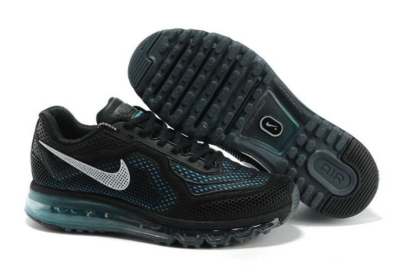 Nike Air Max 2014 Kpu Mens Shoes Black Blue